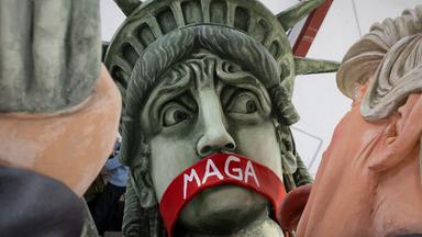 Trump, Merz, AfD - doch einer fehlt am Rosenmontag