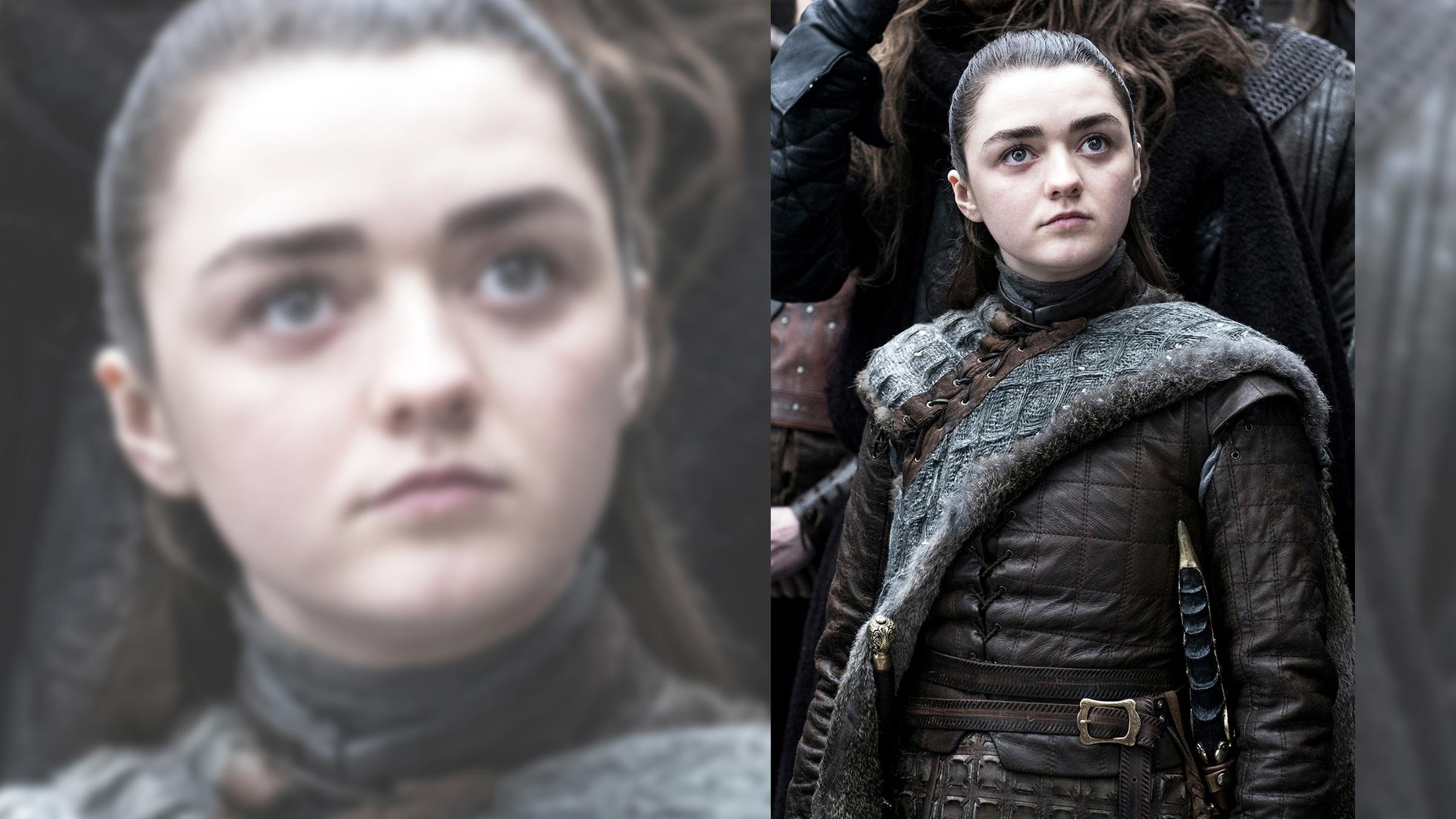 Maisie Williams in ihrer Rolle "Ayra" in der Serie "Game of Thrones"