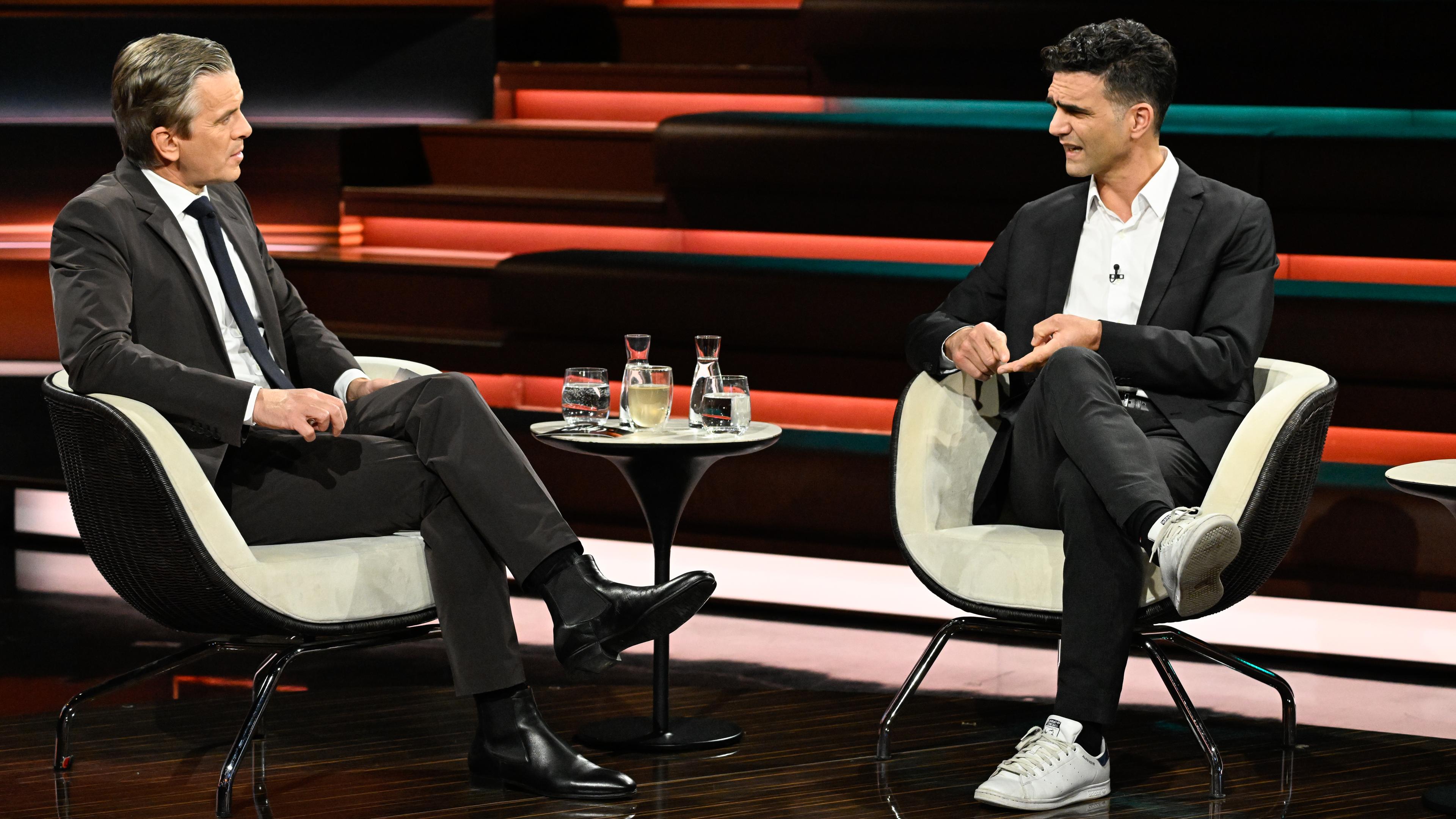 Makkabi-Chef Alon Meyer zu Gast in der Sendung von Markus Lanz.
