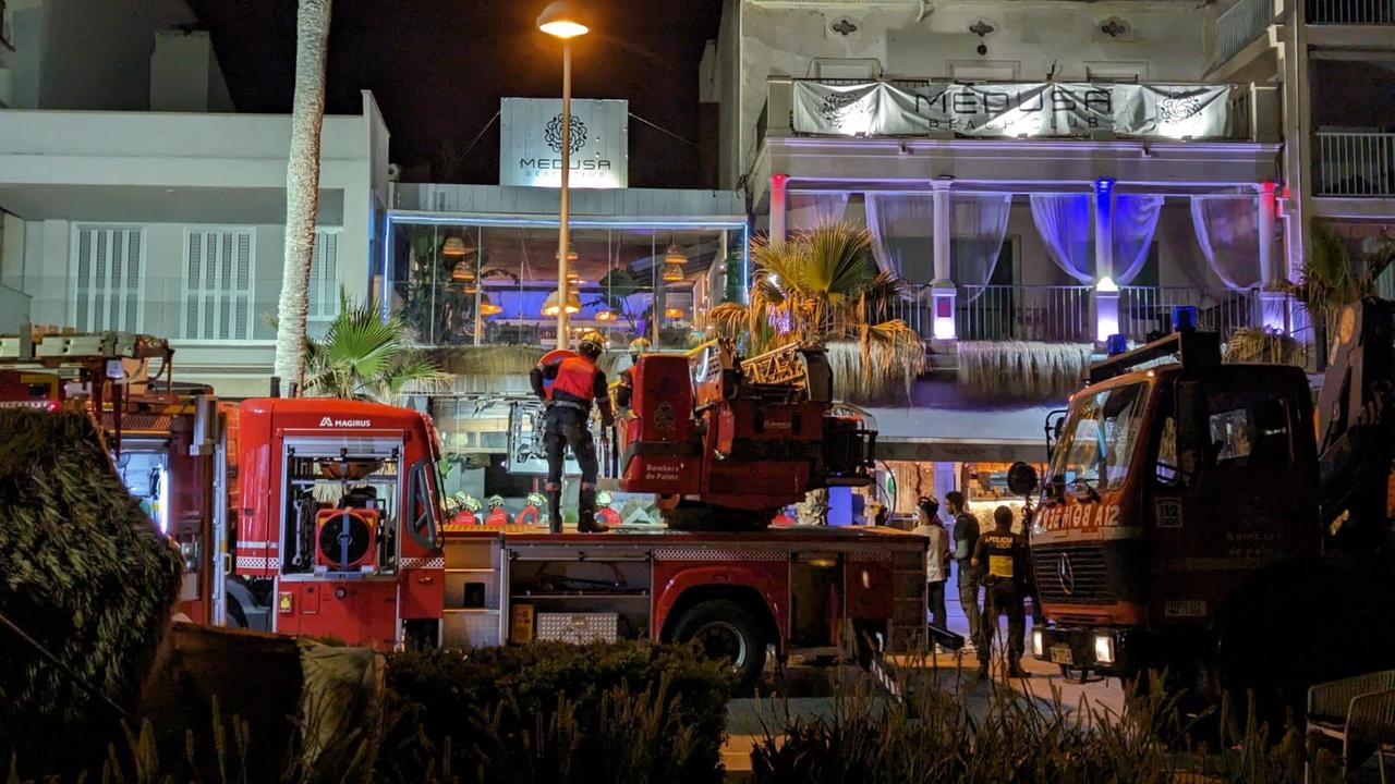 Gebäudeeinsturz auf Mallorca