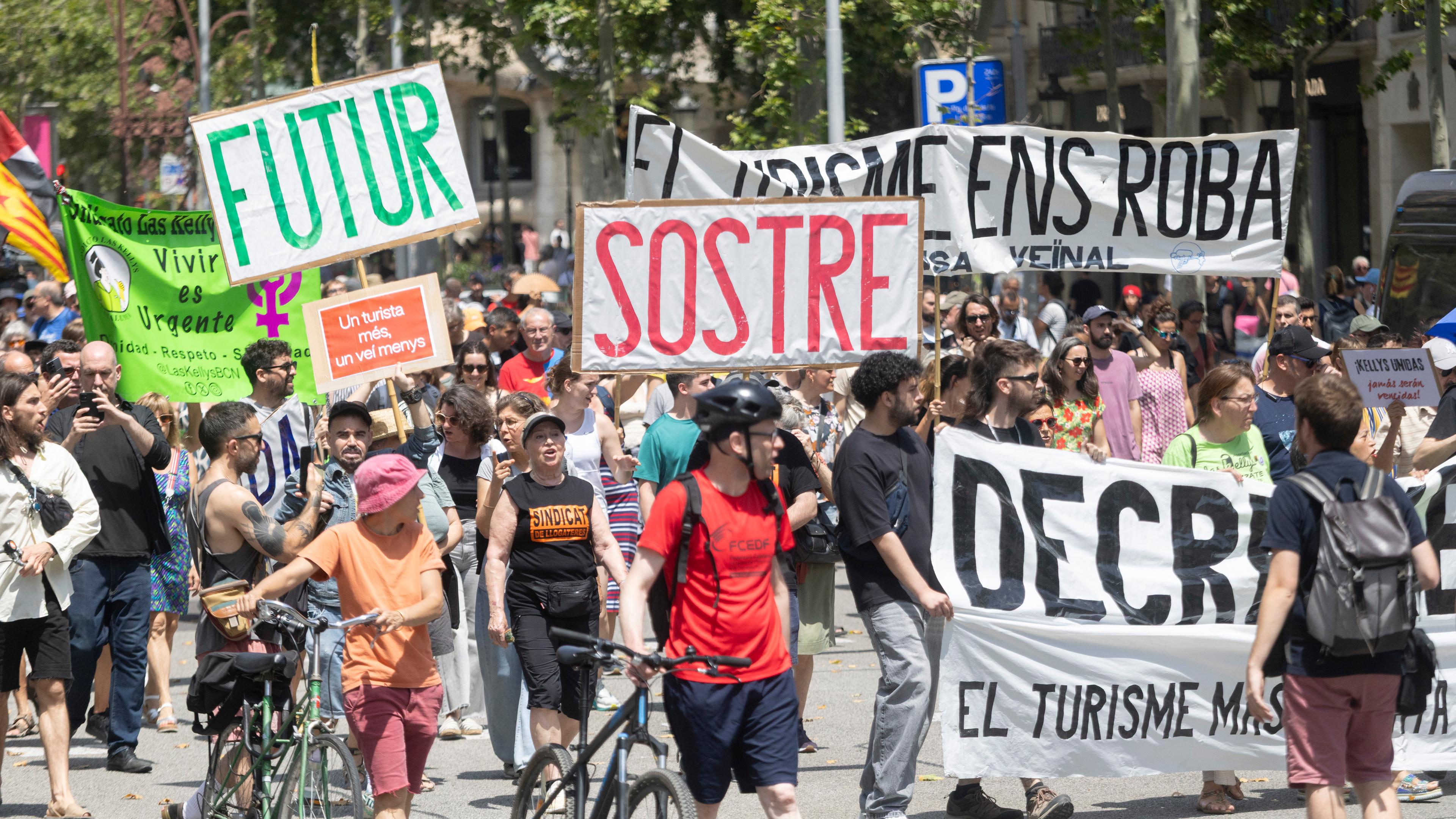 Proteste gegen Massentourismus eskalieren