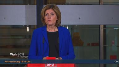 Malu Dreyer zur Wahl in Thürngen.l