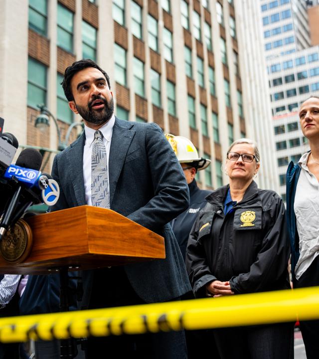 Einsturzgefahr bei Gebäuden in New York