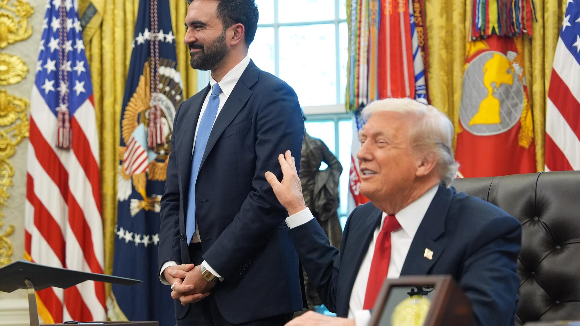 US-Präsident Trump empfängt künftigen New Yorker Bürgermeister