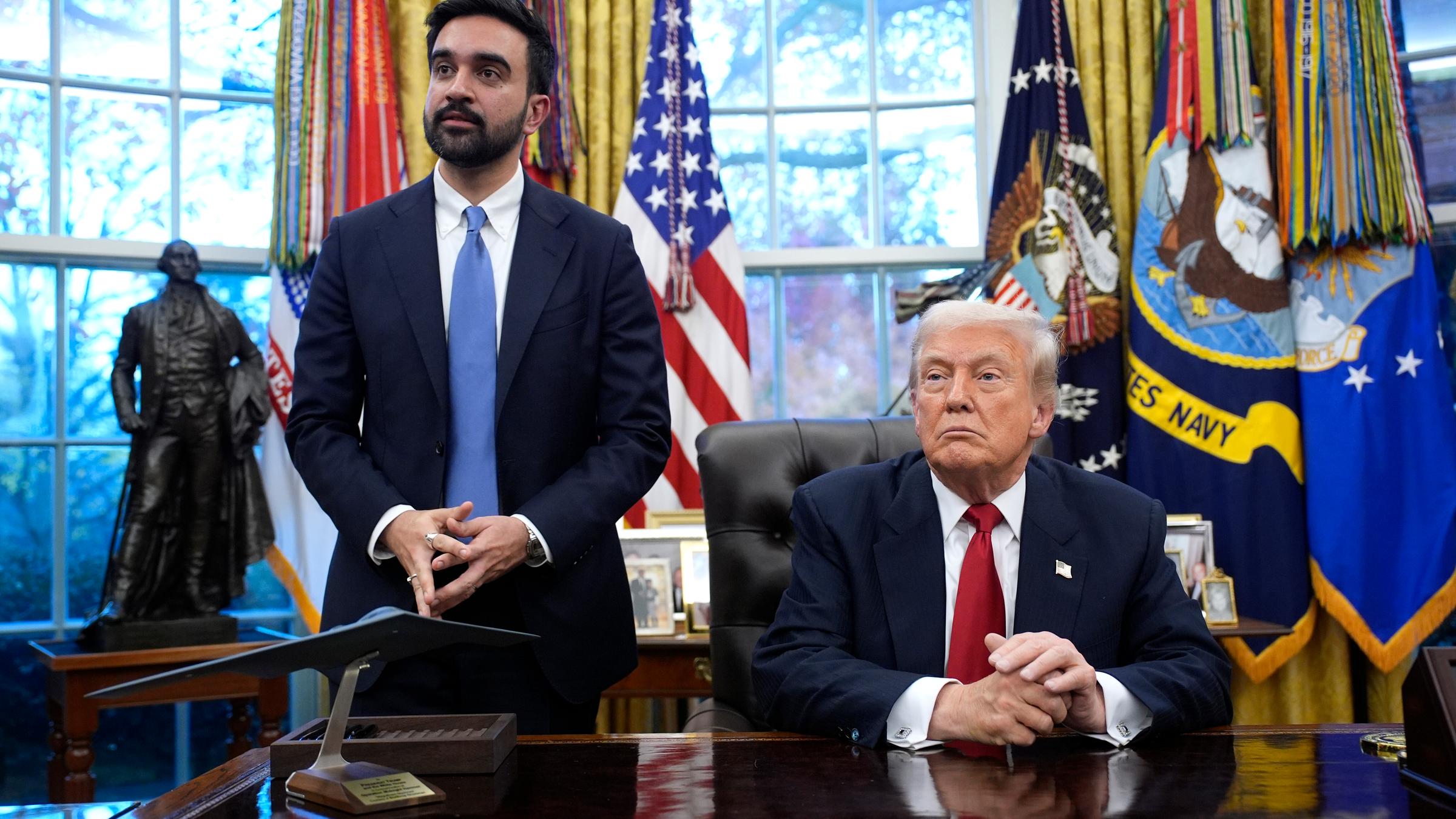 Trump empfängt Zohran Mamdani im Oval Office