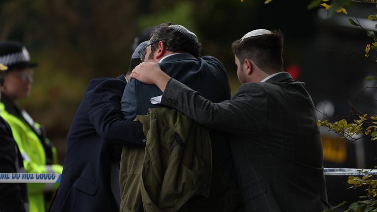 Stabbing at a synagogue in Manchester