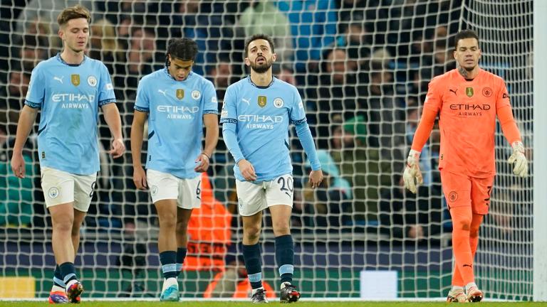 Champions League, Manchester City - Feyenoord: Enttäuschte ManCity-Spieler