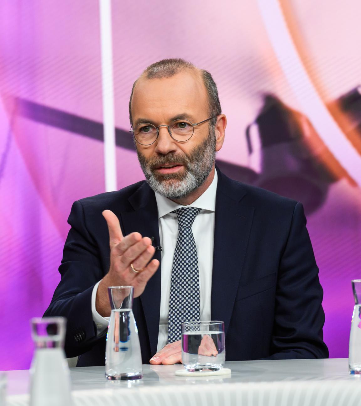Manfred Weber bei Maybrit Illner