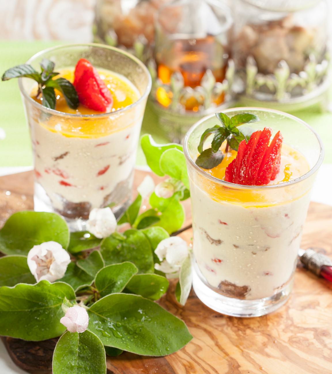 Mascarpone-Mangocreme 