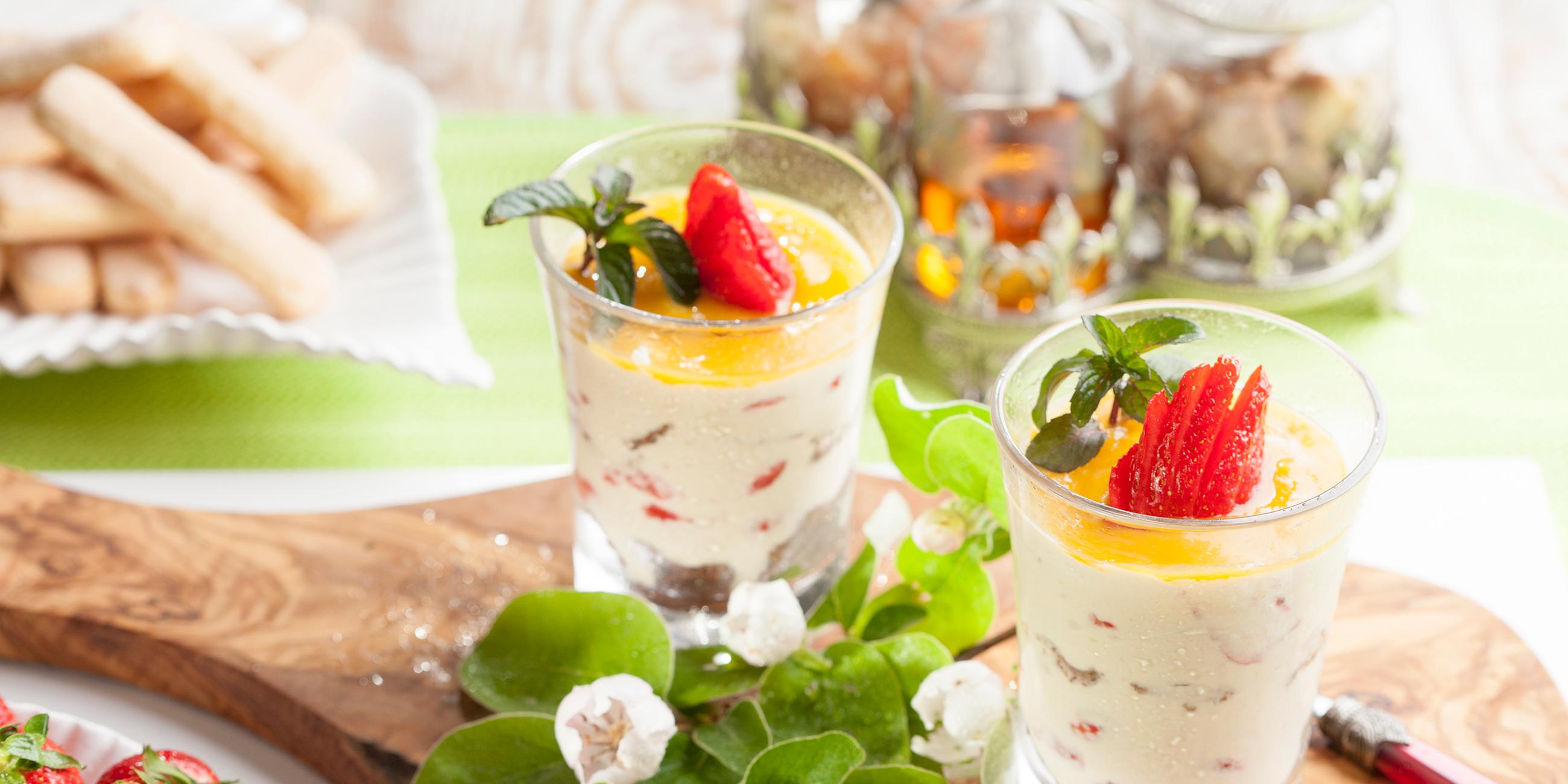 Mascarpone-Mangocreme 
