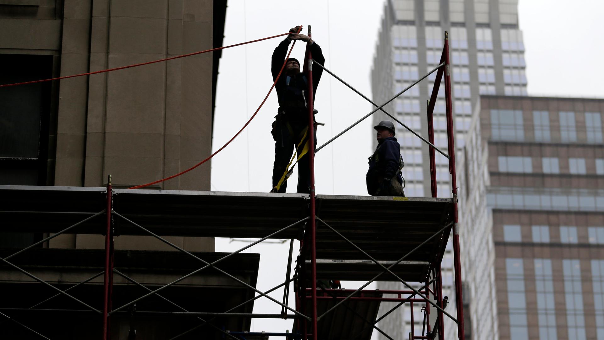 Bauarbeiter in New York