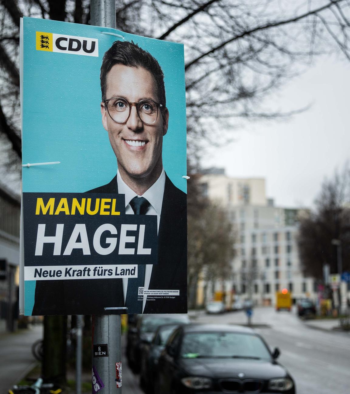 Wahlplakate - Landtagswahlen 2026 Baden-Wuerttemberg von Manuel Hagen