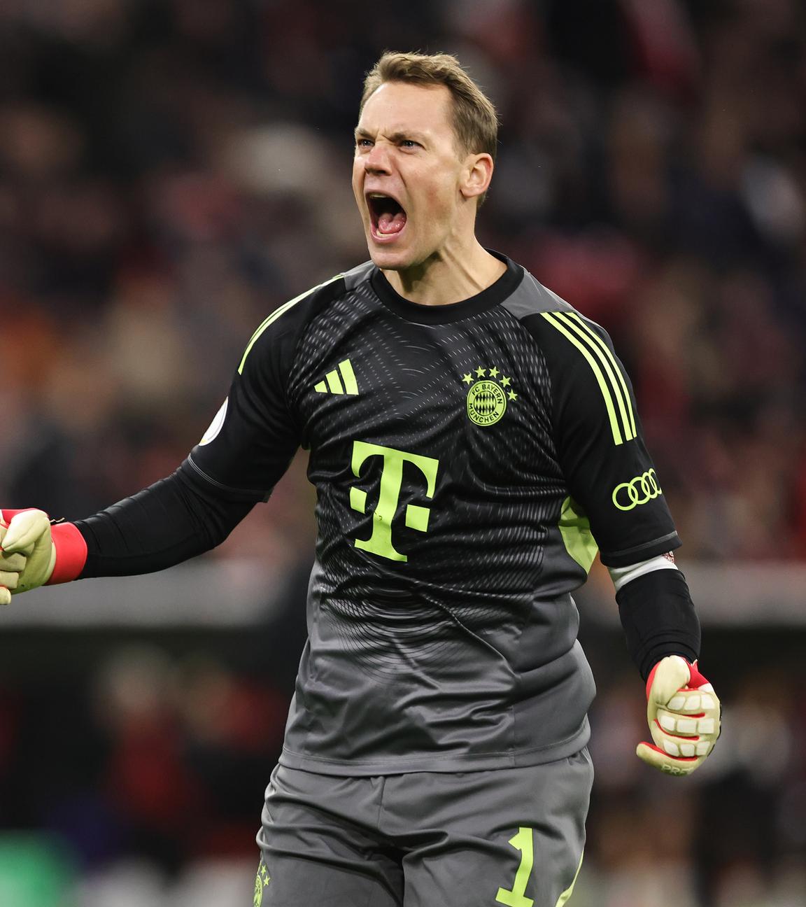 Manuel Neuer in Aktion