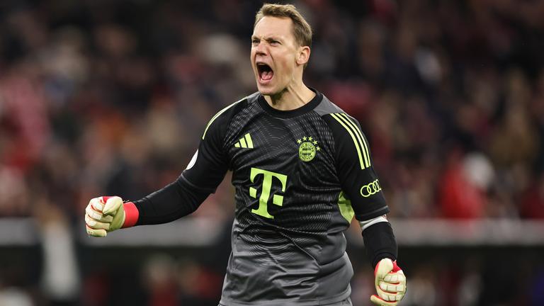 Manuel Neuer in Aktion