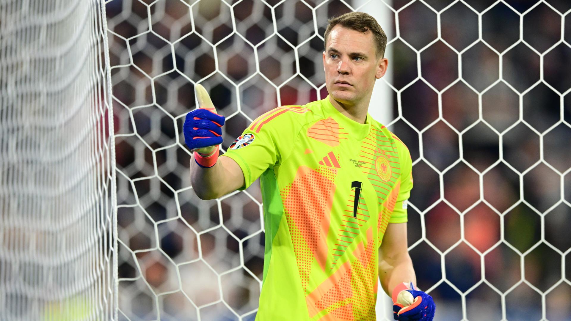 Manuel Neuer in Aktion.