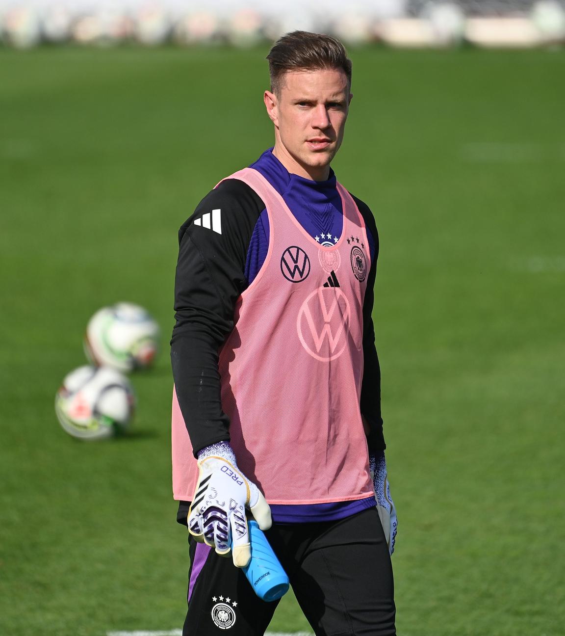 Torwart Marc-Andre ter Stegen im Trainingslager der Nationalmannschaft in Herzogenaurach am 30.05.2025.