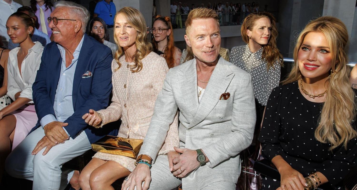 Stars bei der Marc Cain Fashion-Show in Berlin