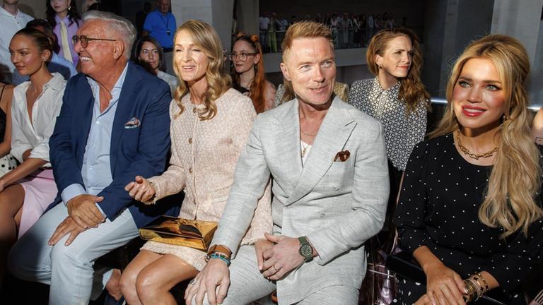 Stars bei der Marc Cain Fashion-Show in Berlin