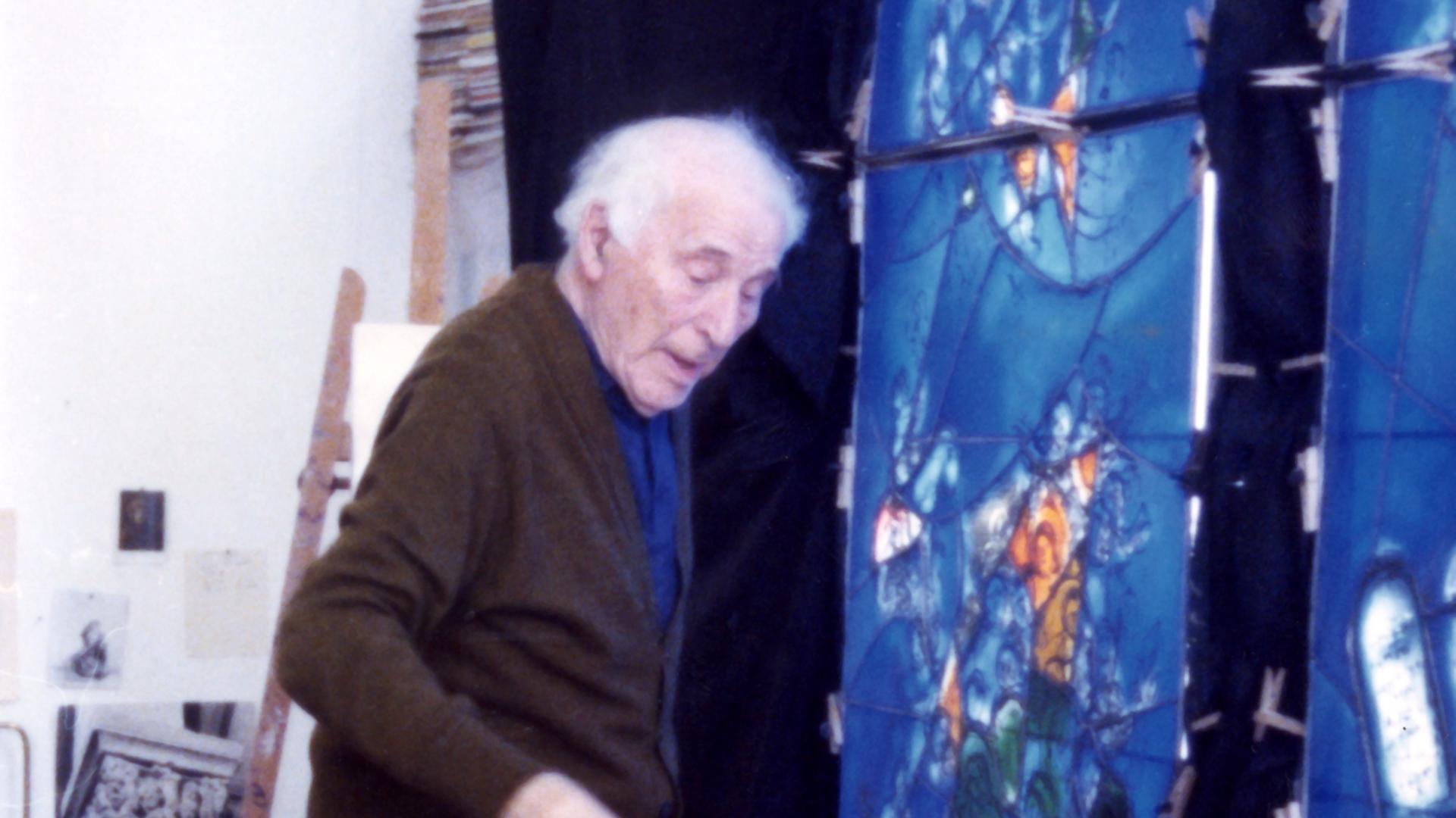 chagall, marc - in seinem atelier