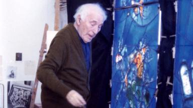 chagall, marc - in seinem atelier