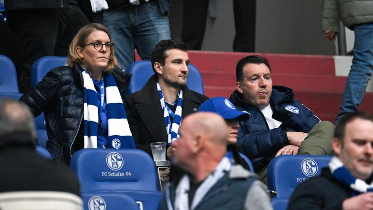 Marc Wilmots, Matthias Tillmann und Christina Rühl Hamers