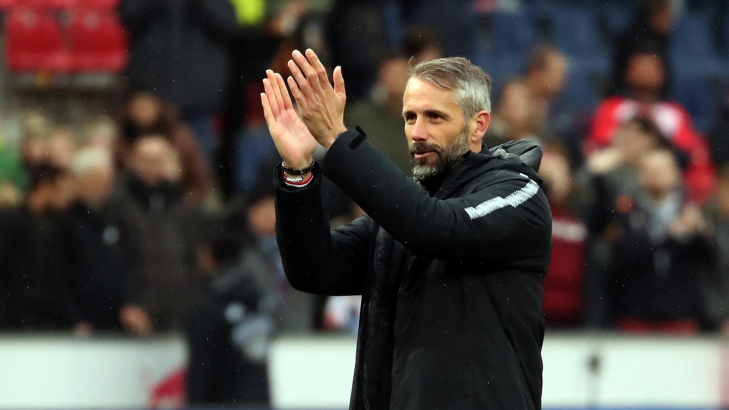 Marco Rose am 14.04.19 in Salzburg