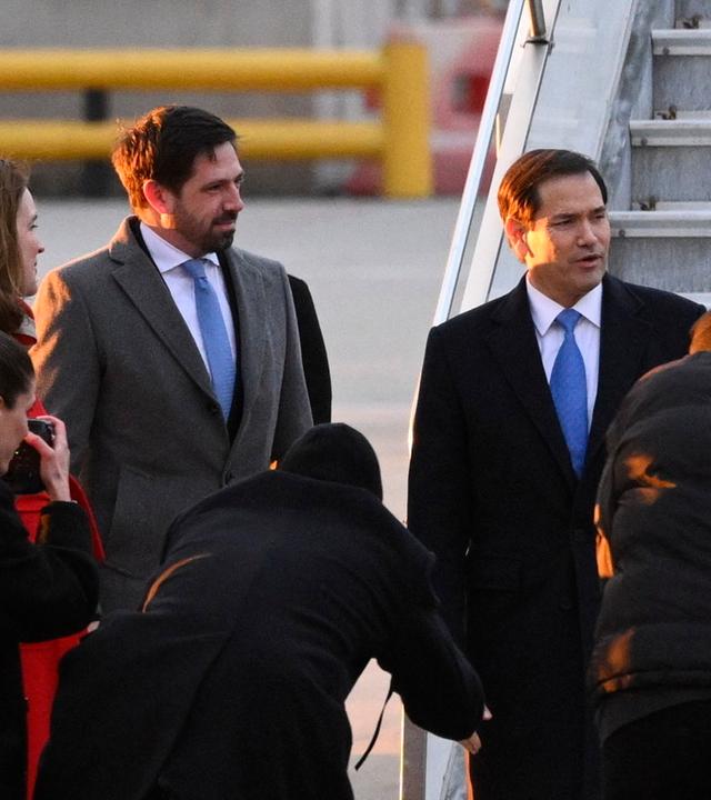US-Außenminister Marco Rubio wird in Ungarn empfangen. 