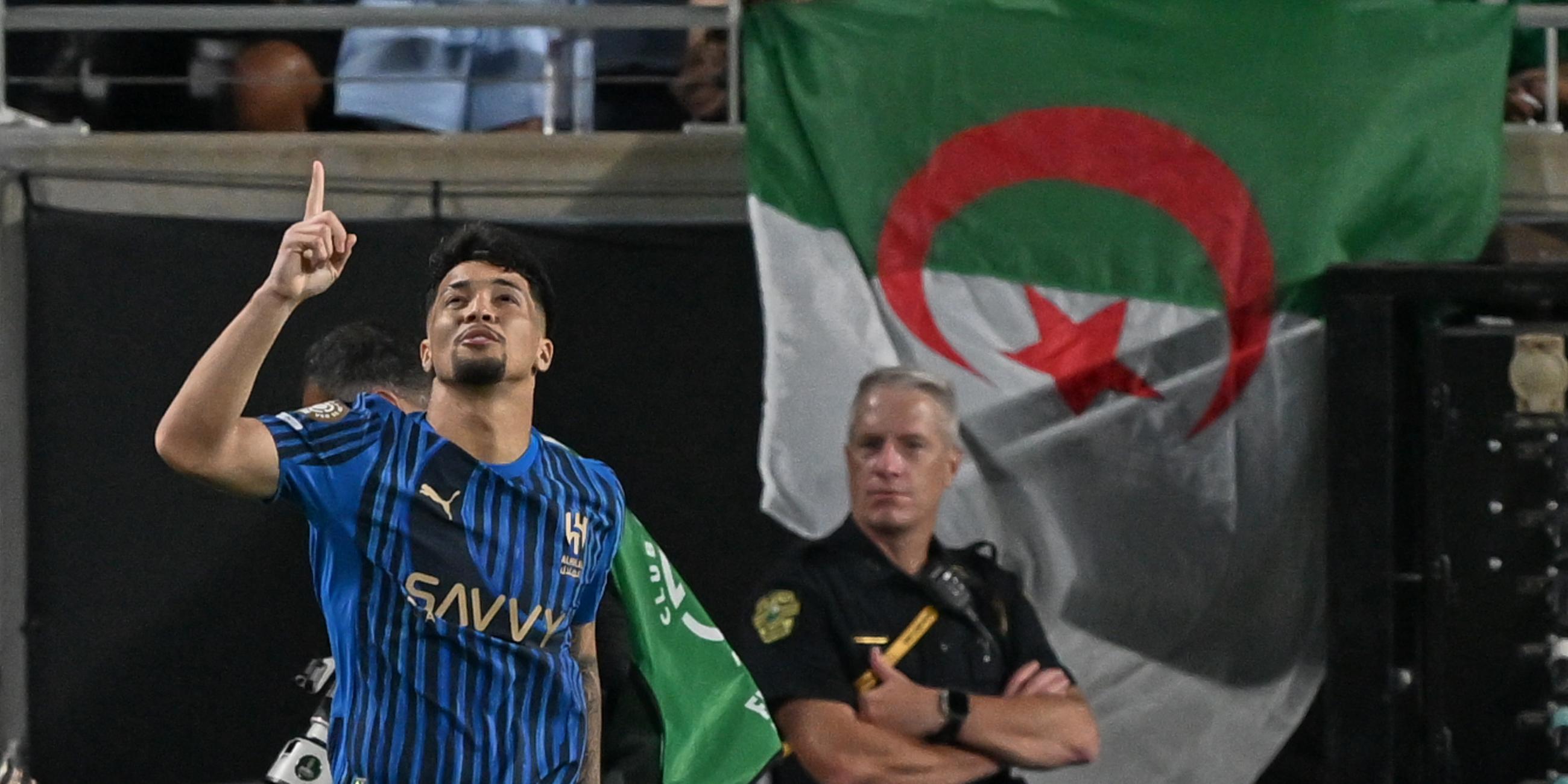 Marcos Leonardo von Al Hilal feiert sein Tor beim Spiel des Fifa Club World Cups am 30.06.2025 gegen Manchester City.