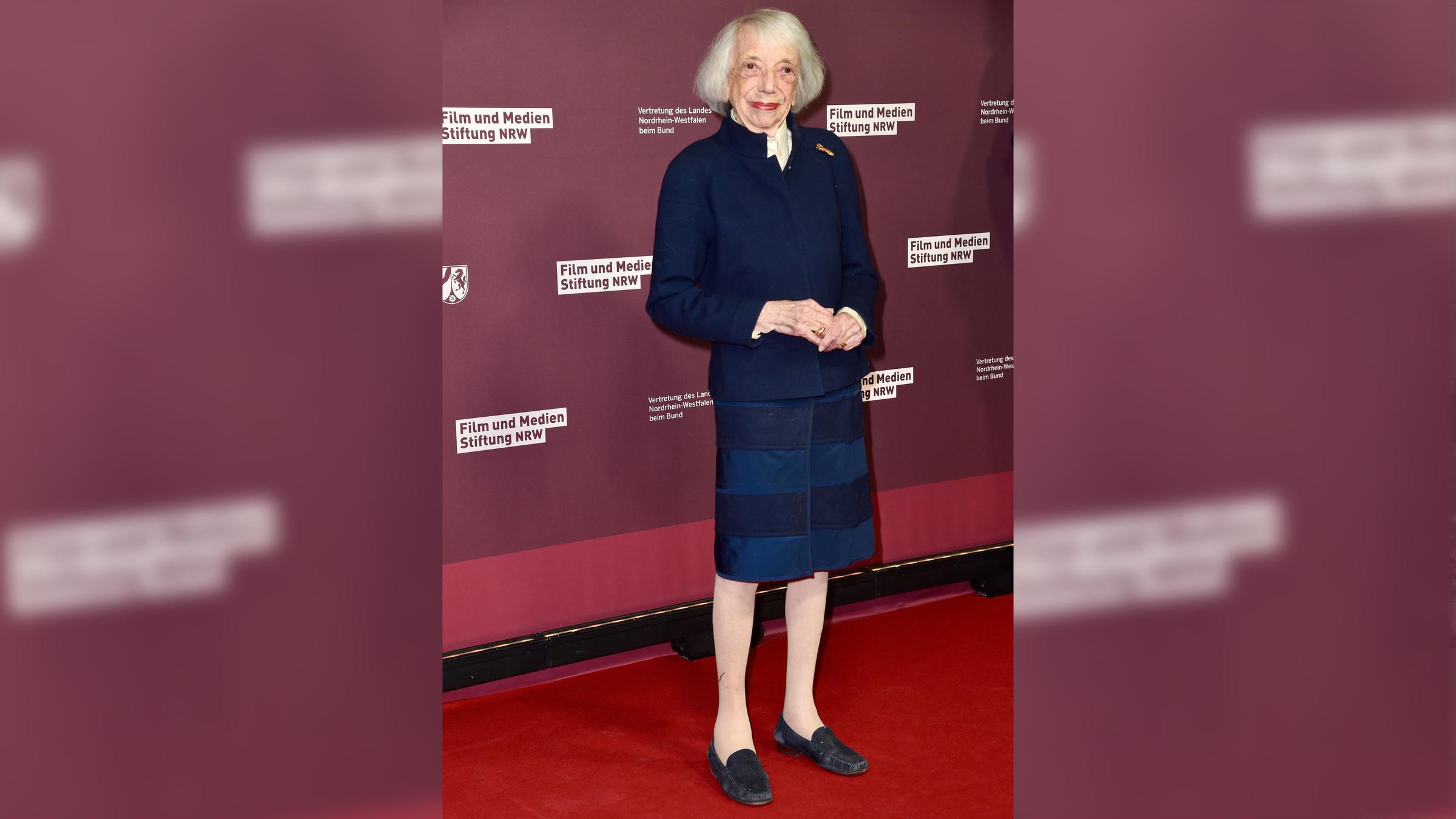 Margot Friedländer beim NRW-Empfang 75th International Film Festival (Filmfestspiele) Berlinale, aufgenommen am 16.02.2025