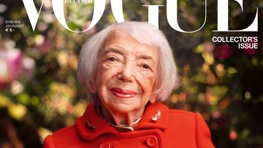Die Holocaust-Überlebende Margot Friedländer auf dem Titel der Doppelausgabe für Juli/August 2024 von VOGUE Germany
