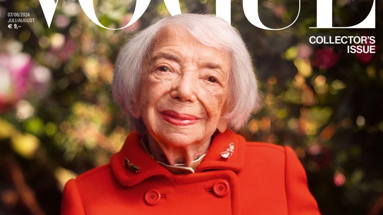 Die Holocaust-Überlebende Margot Friedländer auf dem Titel der Doppelausgabe für Juli/August 2024 von VOGUE Germany