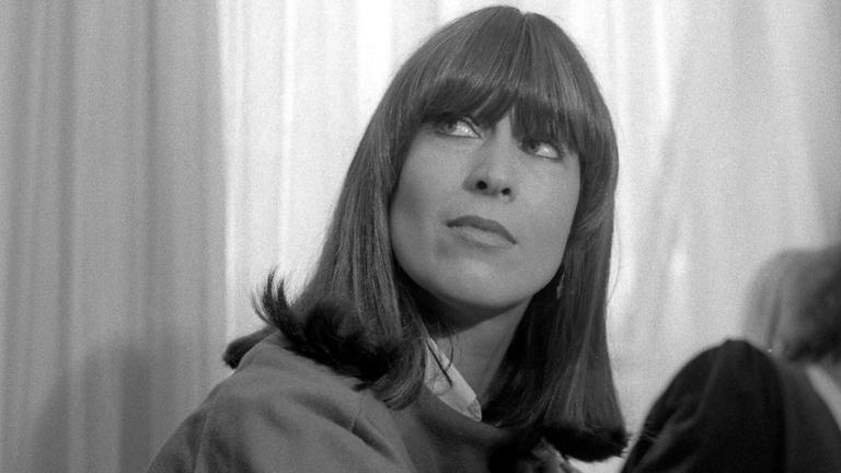 Marianne Bachmeier in einem Gerichtssaal. - 1982