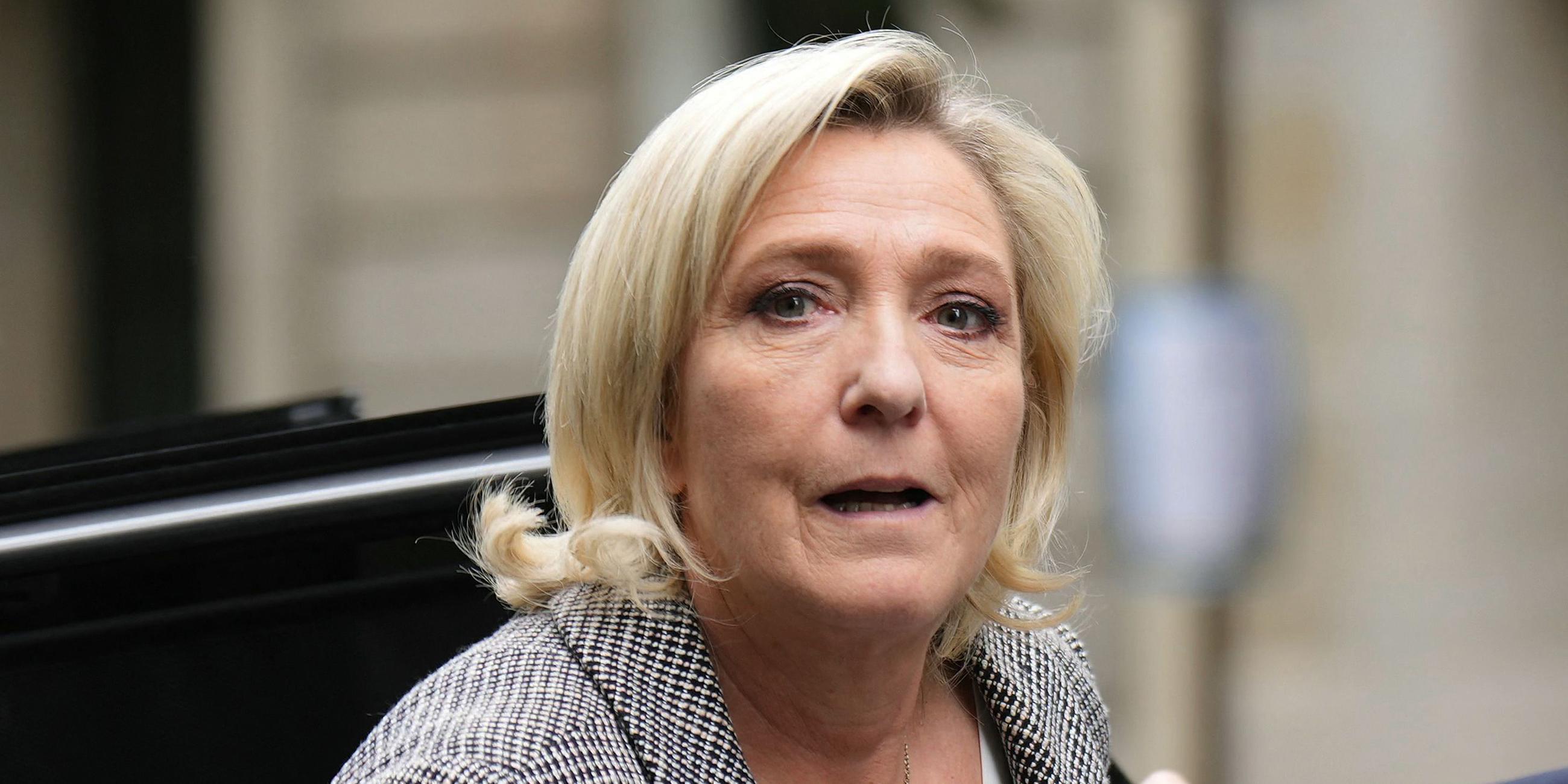Marine Le Pen in Paris, aufgenommen am 08.07.29024