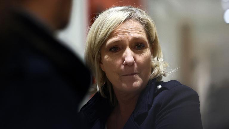 Marine Le Pen, aufgenommen am 26.11.2024 in Paris