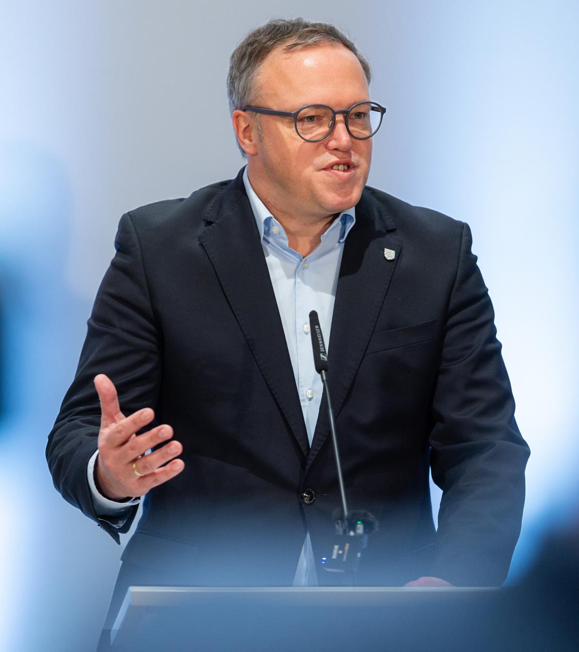 Mario Voigt am Rednerpult