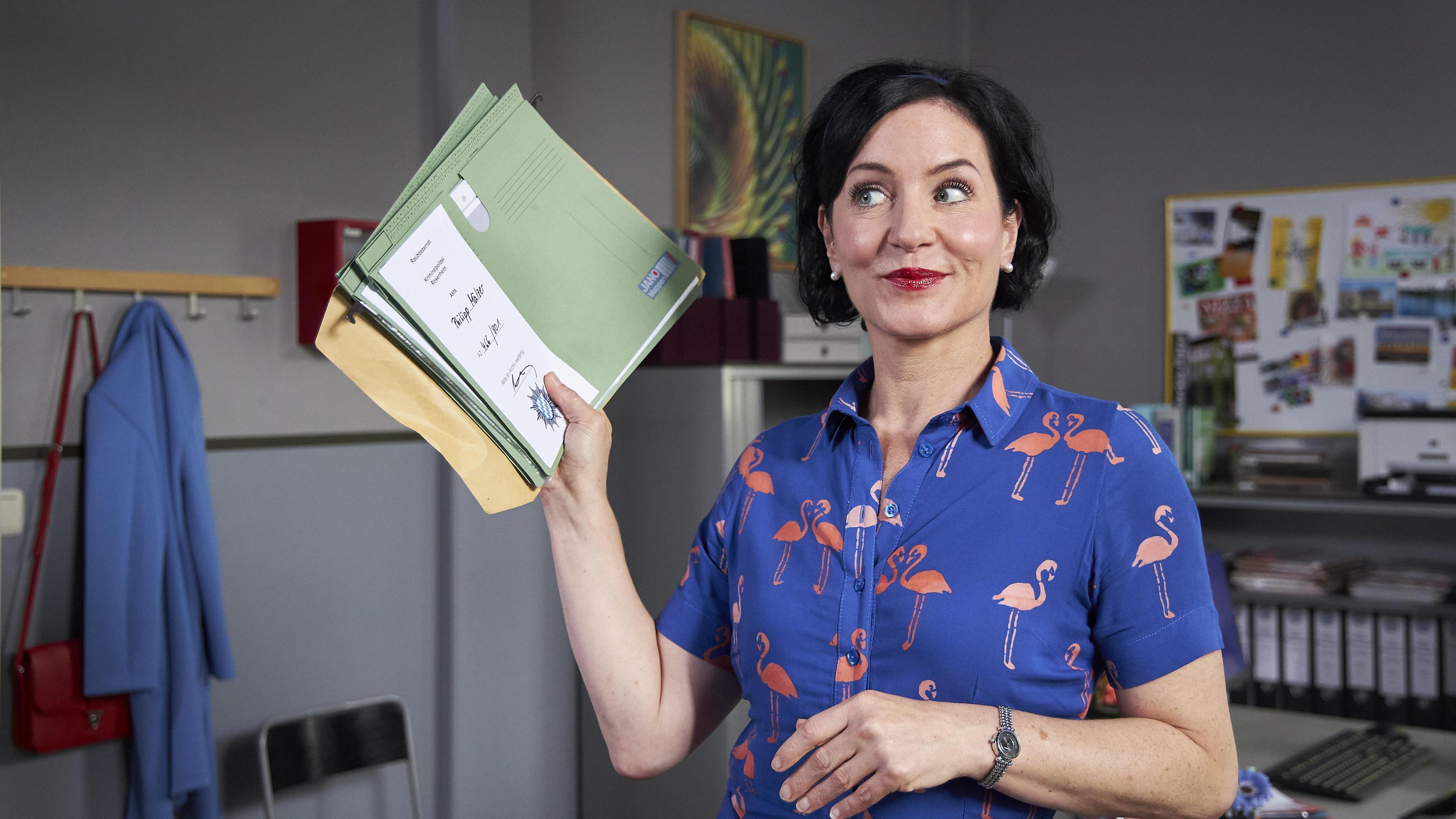 Miriam Stockl (Marisa Burger) "Die Rosenheim-Cops": Miriam Stockl (Marisa Burger) Folgenummer: 4