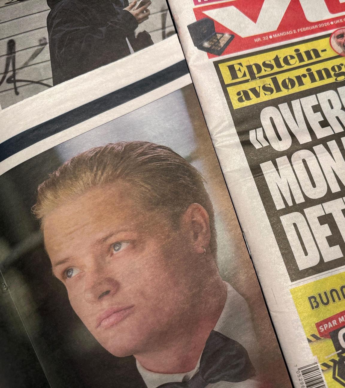 Norwegische Zeitungen berichten über die Königsfamilie