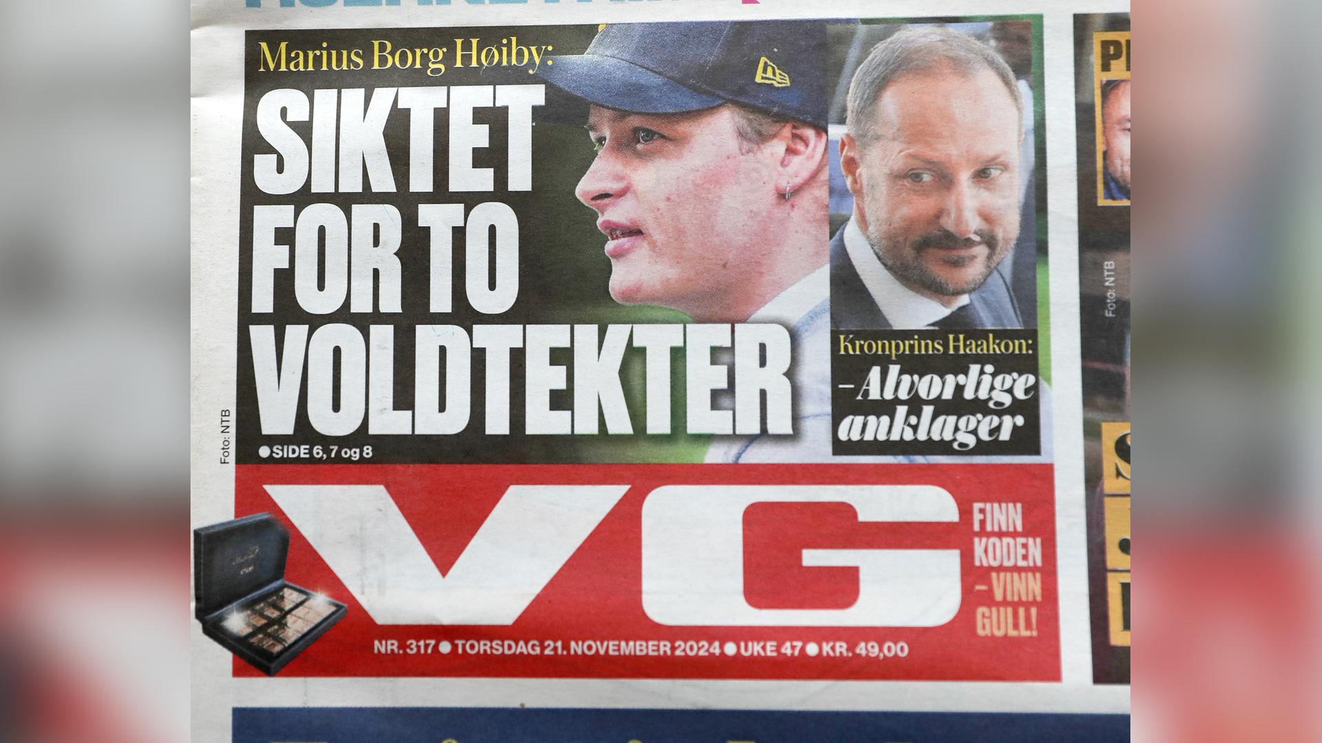 Marius Borg Hoiby und Haakon von Norwegen