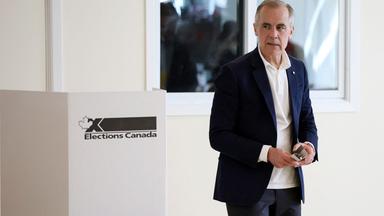 Mark Carney am Wahltag