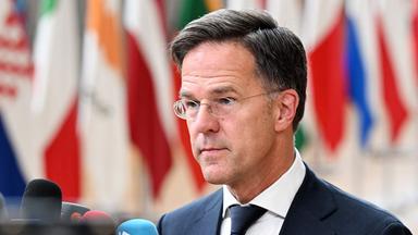 Mark Rutte, aufgenommen am 17.06.2024 in Brüssel (Belgien)