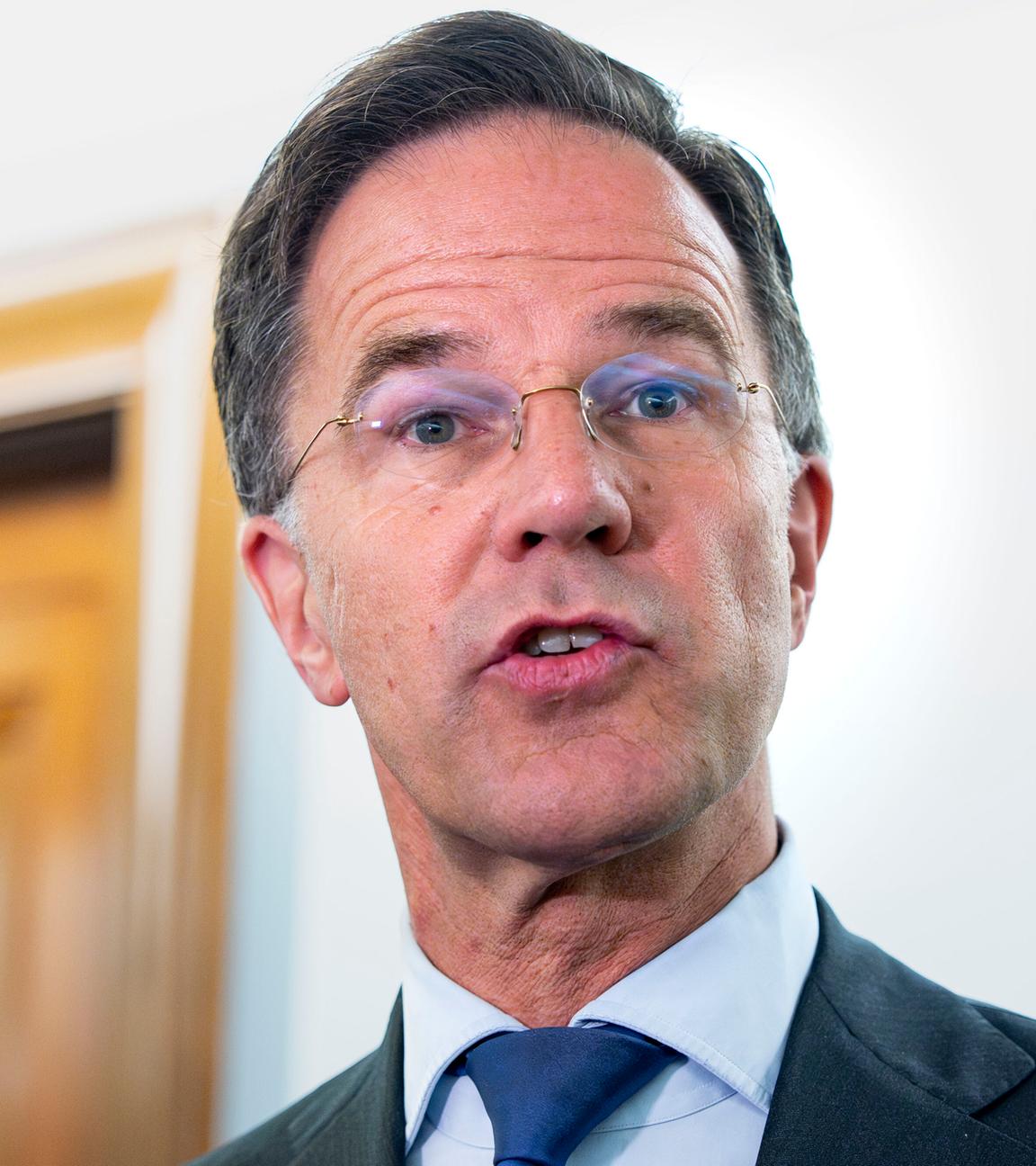 NATO-Generalsekretär Mark Rutte spricht während einer Pressekonferenz über die Ankündigung von Präsident Donald Trump, dass die NATO-Verbündeten den Kauf von Patriot-Raketenabwehrsystemen und anderen Waffen für die Ukraine finanzieren werden, im Kapitol in Washington, D.C., am 15.07.2025. 