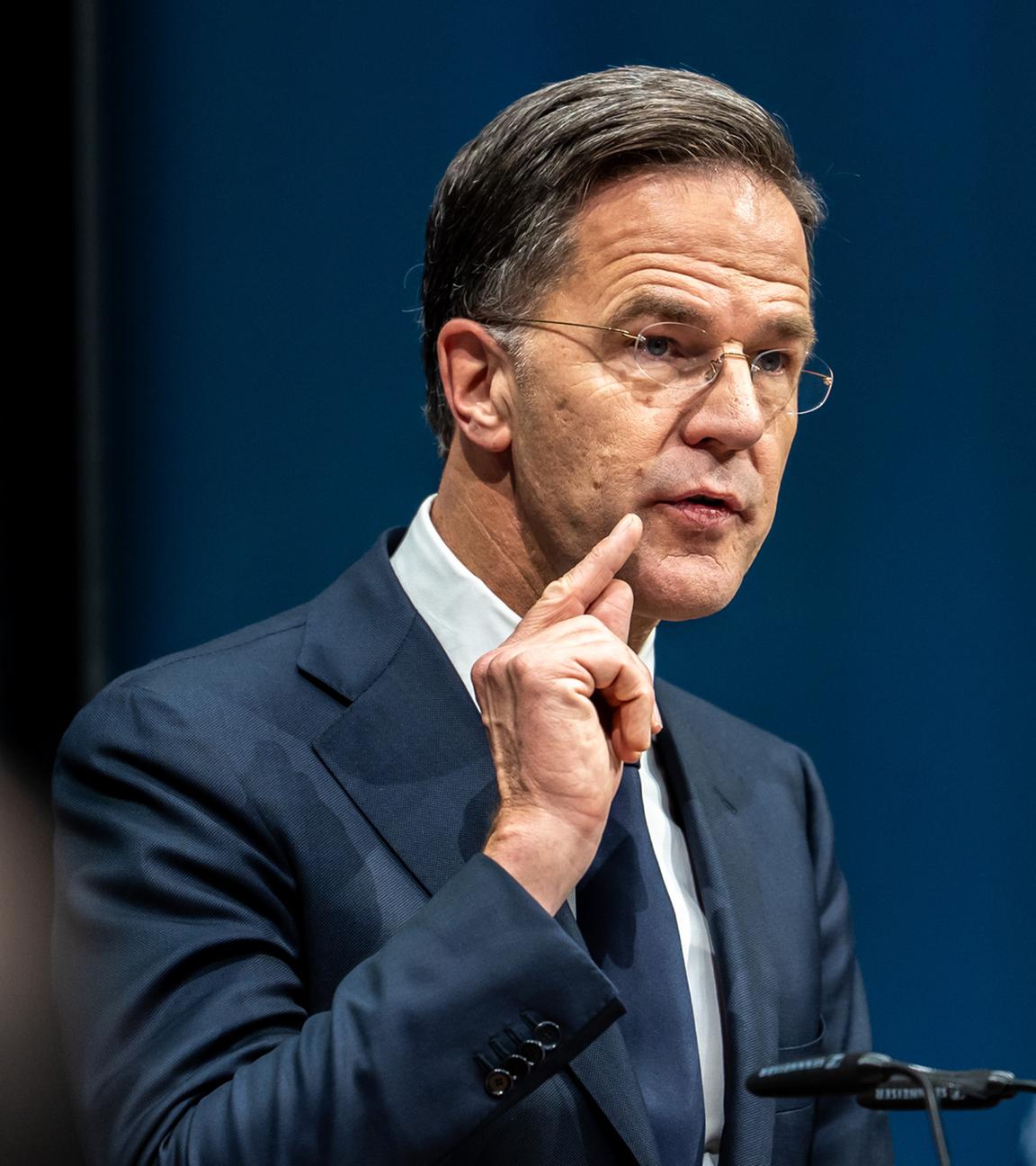 Mark Rutte, Nato-Generalsekretär, hält eine Grundsatzrede auf Einladung der Münchner Sicherheitskonferenz in den Räumen der Bayerischen Landesvertretung am 11.12.2025 in Berlin.