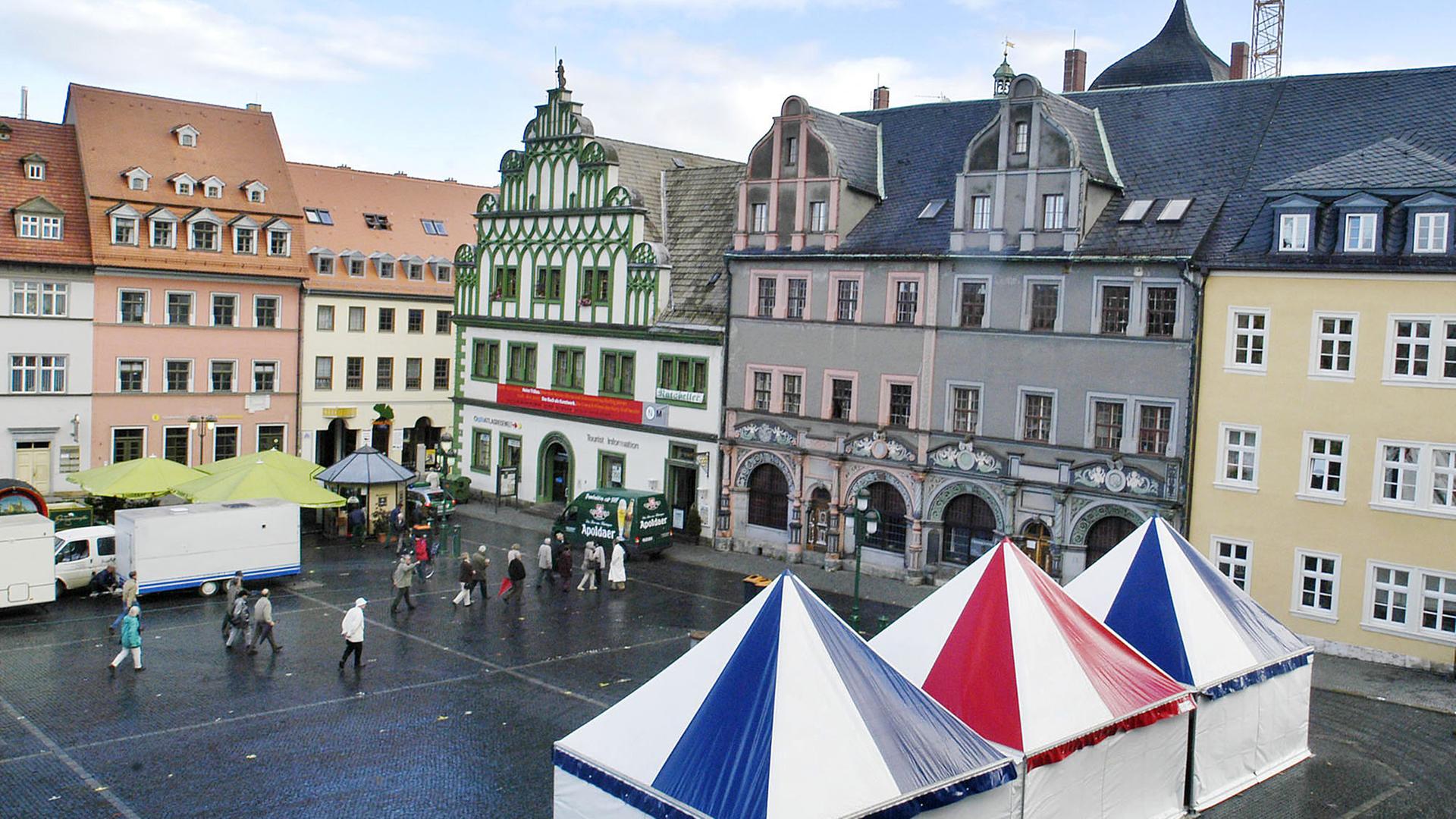 Marktplatz von Weimar