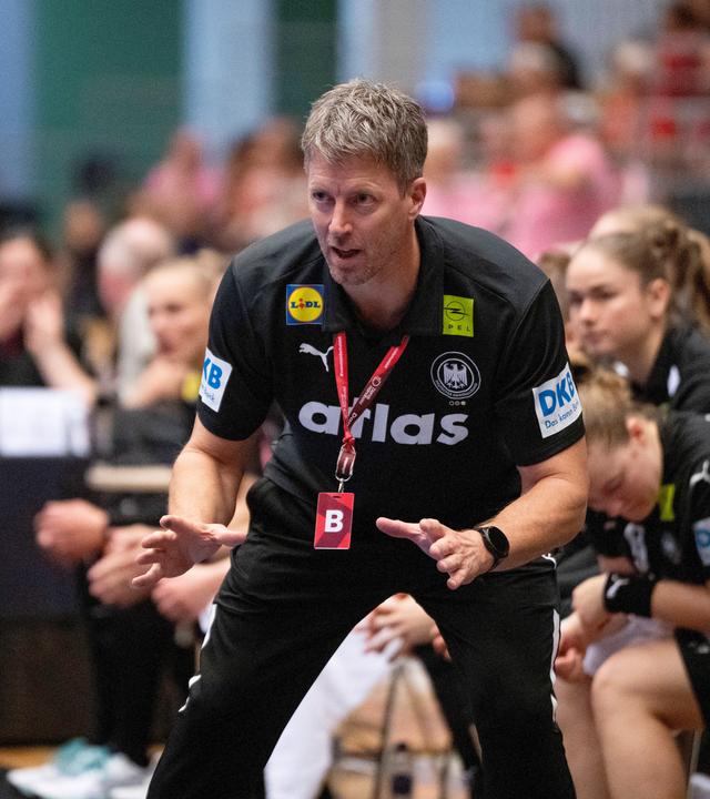 Deutschlands Handball-Nationaltrainer Markus Gaugisch.