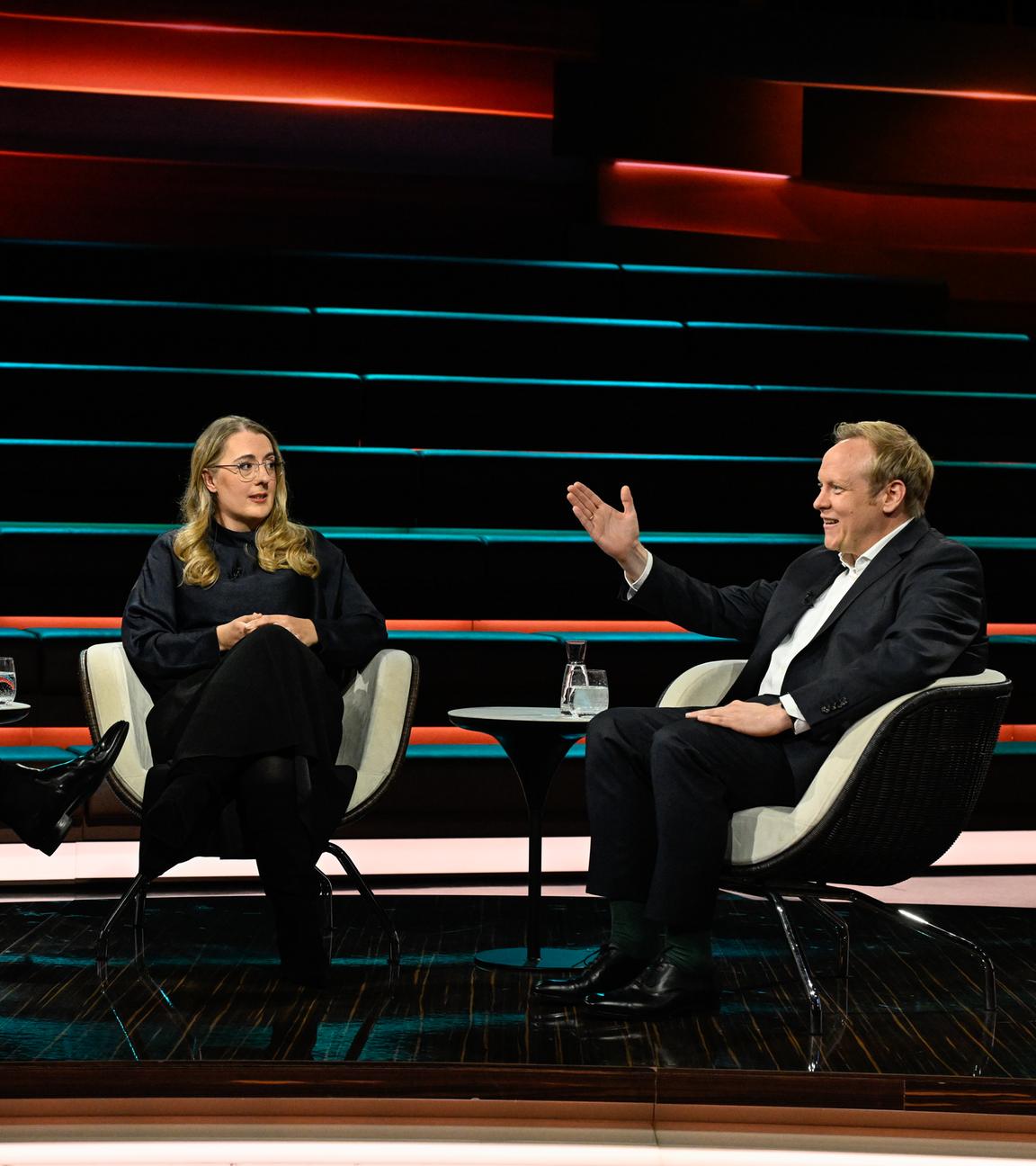 Markus Lanz vom 1. Oktober 2025: Markus Lanz, Katharina Dröge, Tilman Kuban