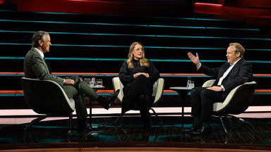Markus Lanz vom 1. Oktober 2025: Markus Lanz, Katharina Dröge, Tilman Kuban