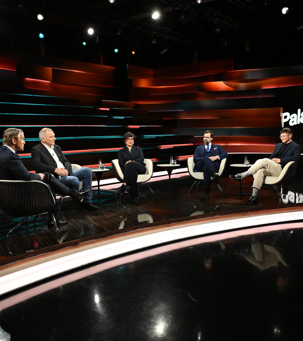 Markus Lanz vom 12. Juni 2025: Markus Lanz, Jan van Aken, Mariam Lau, Frank Sauer, Fritz Espenlaub