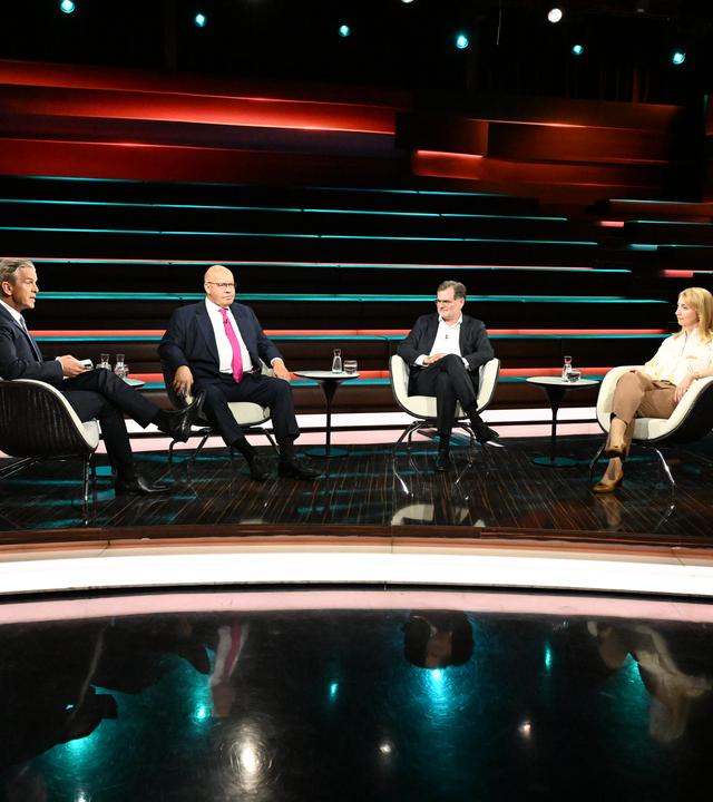 Markus Lanz vom 14. Juli 2026: Markus Lanz, Peter Altmaier, Wolfgang Schmidt, Melanie Amann