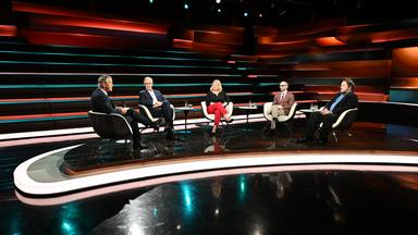 Markus Lanz vom 19. August 2026: Markus Lanz, Dietmar Bartsch, Eva Quadbeck, Eren Güvercin, Florian Flade