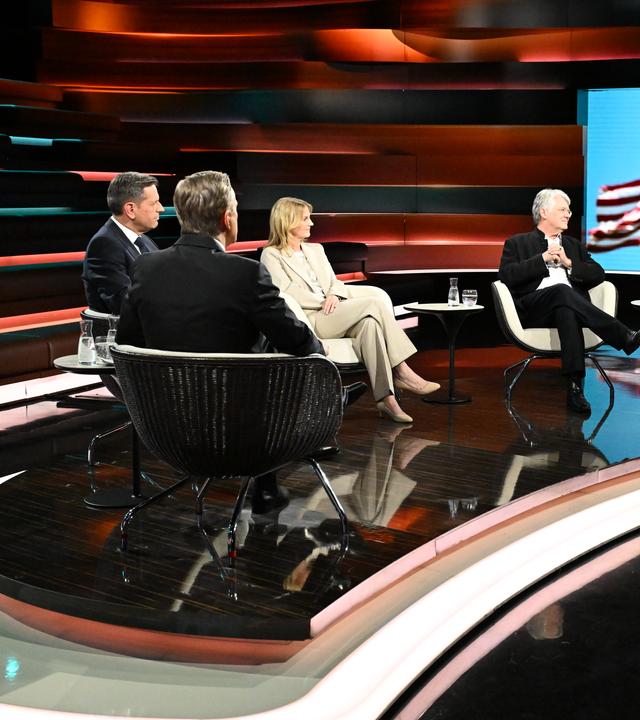 Markus Lanz vom 19. Mai 2026: Markus Lanz, Olaf Lies, Kerstin Münstermann, Jörg Wuttke, Frederik Pleitgen